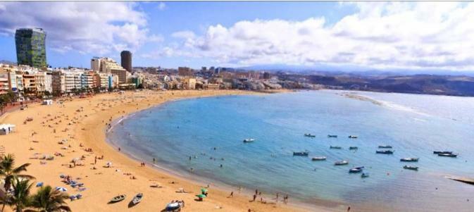 Apartamentos Syria Las Canteras Лас-Пальмас-де-Гран-Канария Экстерьер фото
